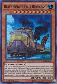 Heavy Freight Train Derricrane [INCH-EN046] Super Rare | The Time Vault CA