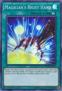 Magician's Right Hand [INCH-EN057] Super Rare | The Time Vault CA