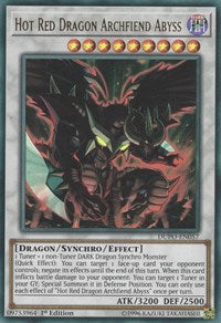 Hot Red Dragon Archfiend Abyss [DUPO-EN057] Ultra Rare | The Time Vault CA