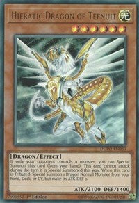 Hieratic Dragon of Tefnuit [DUPO-EN080] Ultra Rare | The Time Vault CA