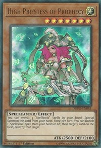 High Priestess of Prophecy [DUPO-EN081] Ultra Rare | The Time Vault CA