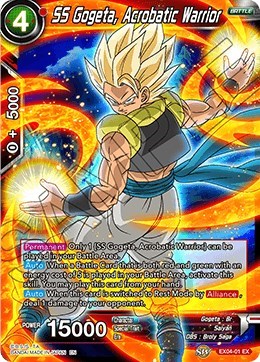 SS Gogeta, Acrobatic Warrior [EX04-01] | The Time Vault CA