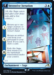 Inventive Iteration // Living Breakthrough [Kamigawa: Neon Dynasty Prerelease Promos] | The Time Vault CA