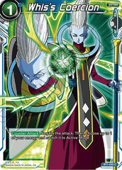 Whis's Coercion (Alternate Art) [BT1-055] | The Time Vault CA