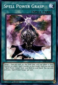 Spell Power Grasp [SR08-EN025] Common | The Time Vault CA