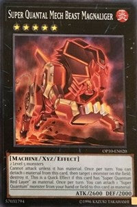 Super Quantal Mech Beast Magnaliger [OP10-EN020] Common | The Time Vault CA