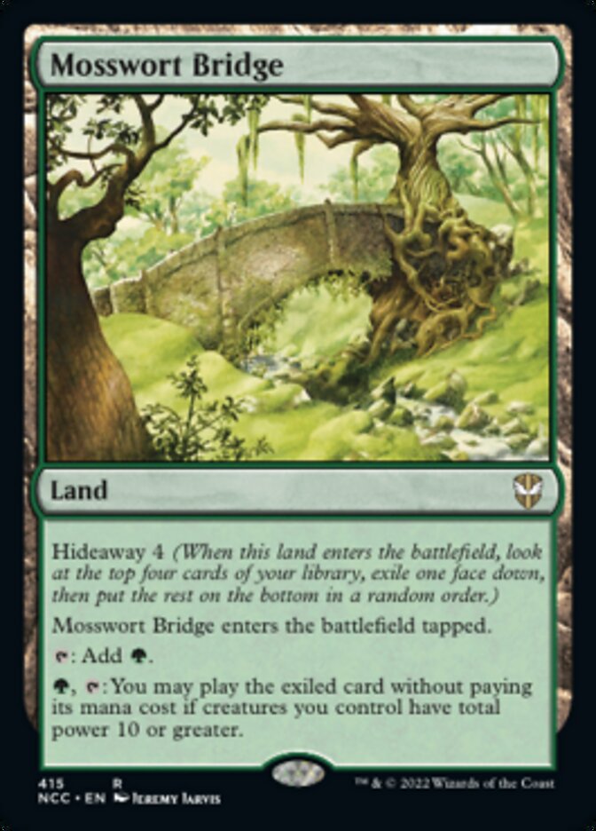Mosswort Bridge [Streets of New Capenna Commander] | The Time Vault CA
