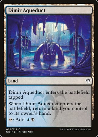 Dimir Aqueduct [GRN Guild Kit] | The Time Vault CA