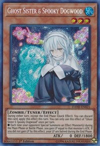 Ghost Sister & Spooky Dogwood [DANE-EN025] Secret Rare | The Time Vault CA