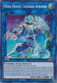 Mekk-Knight Crusadia Avramax [DANE-EN047] Secret Rare | The Time Vault CA