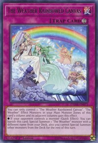 The Weather Rainbowed Canvas [DANE-EN073] Rare | The Time Vault CA