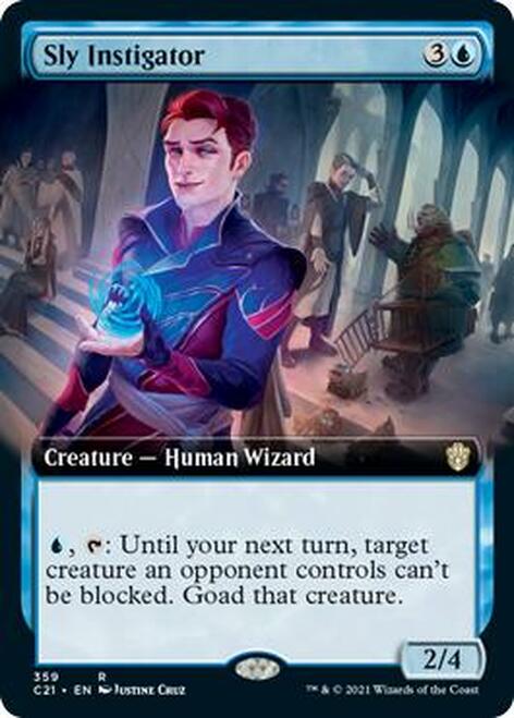 Sly Instigator (Extended) [Commander 2021] | The Time Vault CA