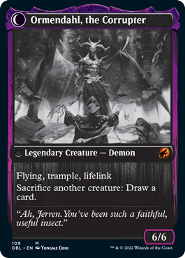 Jerren, Corrupted Bishop // Ormendahl, the Corrupted [Innistrad: Double Feature] | The Time Vault CA
