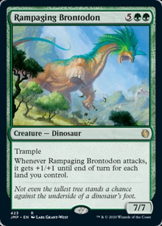 Rampaging Brontodon [Jumpstart] | The Time Vault CA