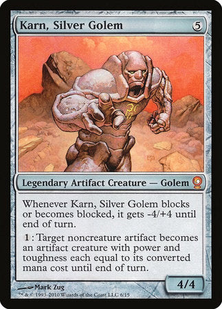 Karn, Silver Golem [From the Vault: Relics] | The Time Vault CA