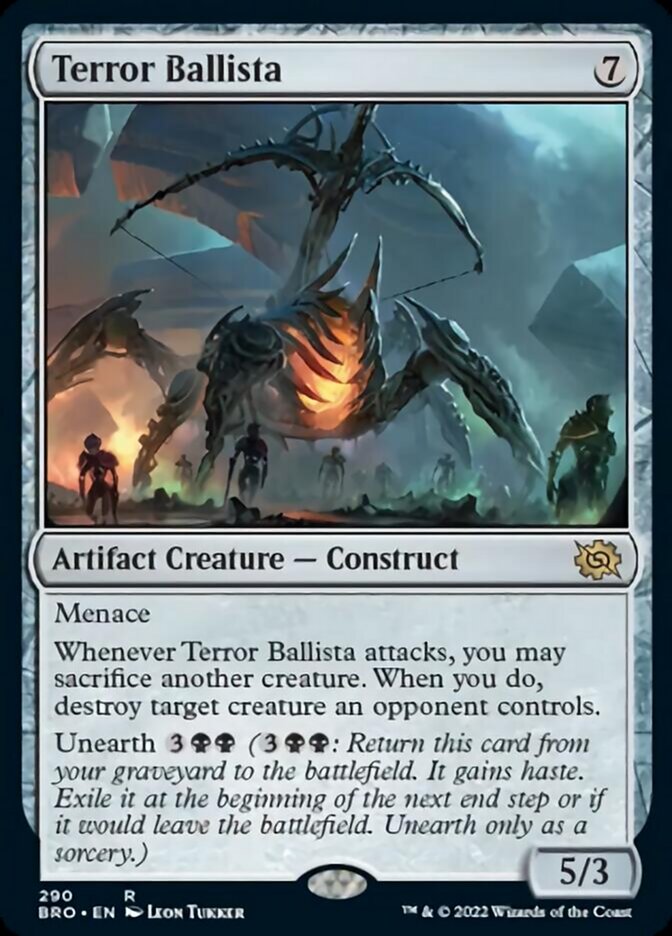 Terror Ballista [The Brothers' War] | The Time Vault CA