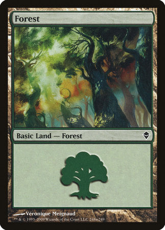 Forest (248a) [Zendikar] | The Time Vault CA