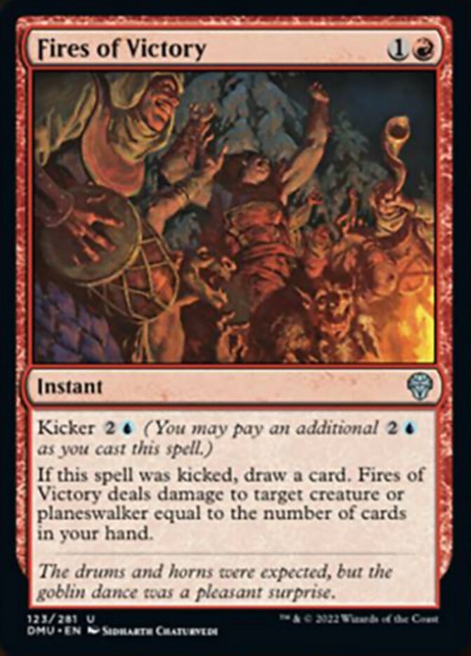 Fires of Victory [Dominaria United] | The Time Vault CA
