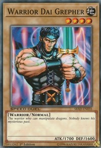 Warrior Dai Grepher [SBAD-EN035] Common | The Time Vault CA
