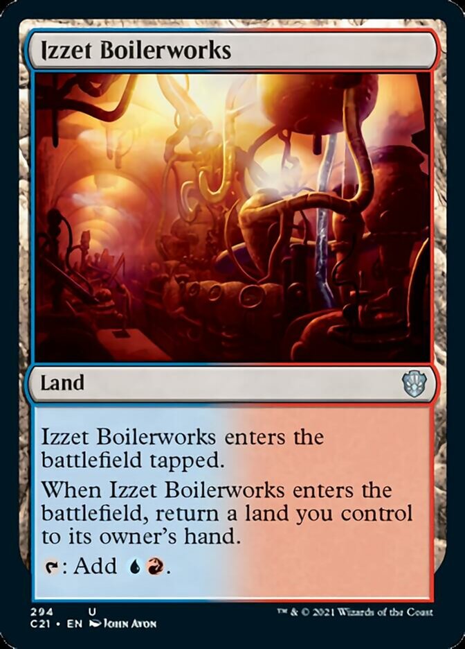 Izzet Boilerworks [Commander 2021] | The Time Vault CA