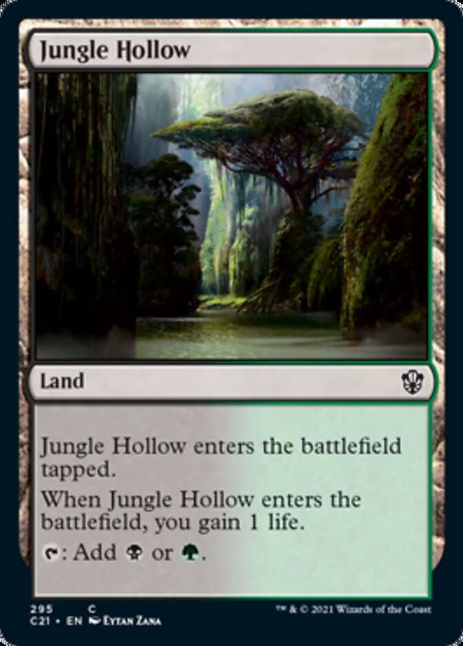 Jungle Hollow [Commander 2021] | The Time Vault CA