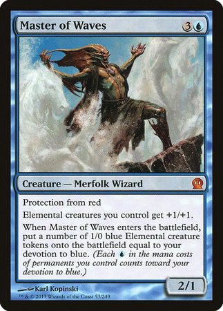 Master of Waves [Theros] | The Time Vault CA