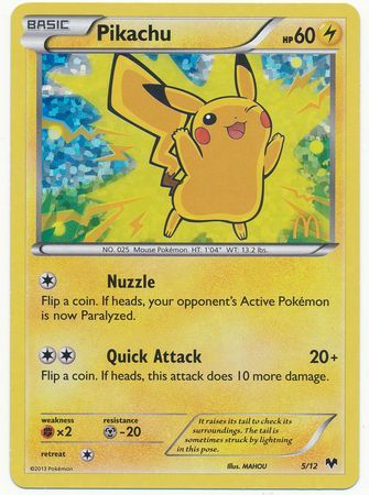 Pikachu (5/12) [McDonald's Promos: 2014 Collection] | The Time Vault CA