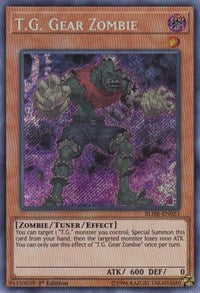 T.G. Gear Zombie [BLHR-EN023] Secret Rare | The Time Vault CA