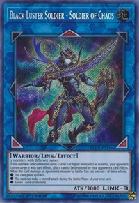 Black Luster Soldier - Soldier of Chaos [BLHR-EN046] Secret Rare | The Time Vault CA