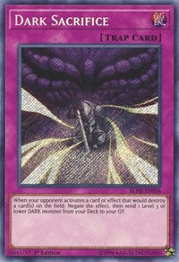 Dark Sacrifice [BLHR-EN056] Secret Rare | The Time Vault CA
