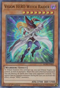 Vision HERO Witch Raider [BLHR-EN060] Ultra Rare | The Time Vault CA