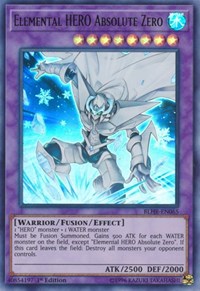 Elemental HERO Absolute Zero [BLHR-EN065] Ultra Rare | The Time Vault CA