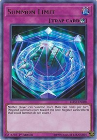 Summon Limit [BLHR-EN088] Ultra Rare | The Time Vault CA