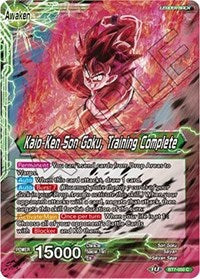 Son Goku // Kaio-Ken Son Goku, Training Complete [BT7-050] | The Time Vault CA