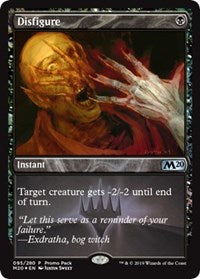 Disfigure [Promo Pack: Core Set 2020] | The Time Vault CA