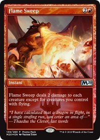 Flame Sweep [Promo Pack: Core Set 2020] | The Time Vault CA