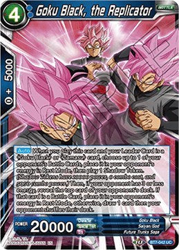 Goku Black, the Replicator [BT7-042] | The Time Vault CA