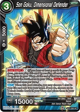 Son Goku, Dimensional Defender [BT7-099] | The Time Vault CA