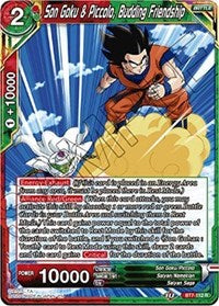 Son Goku & Piccolo, Budding Friendship (Non-Foil Deck Exclusive) [BT7-112] | The Time Vault CA