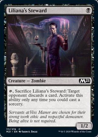 Liliana's Steward [Core Set 2021] | The Time Vault CA