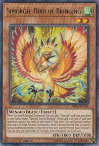 Simorgh, Bird of Bringing [RIRA-EN018] Rare | The Time Vault CA