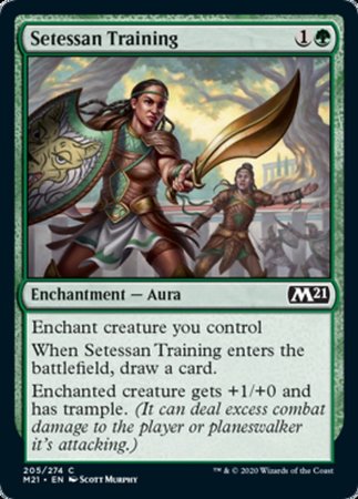 Setessan Training [Core Set 2021] | The Time Vault CA