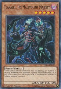 Tlakalel, His Malevolent Majesty (Sneak Peek) [RIRA-ENSP1] Ultra Rare | The Time Vault CA