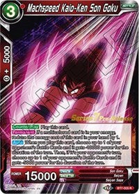 Machspeed Kaio-Ken Son Goku (Assault of the Saiyans) [BT7-005_PR] | The Time Vault CA