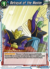 Betrayal of the Master (Assault of the Saiyans) [BT7-045_PR] | The Time Vault CA