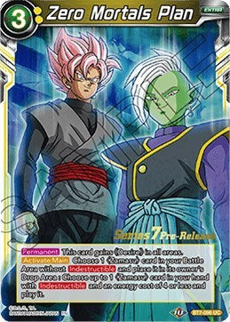 Zero Mortals Plan (Assault of the Saiyans) [BT7-096_PR] | The Time Vault CA