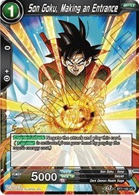 Son Goku, Making an Entrance (Assault of the Saiyans) [BT7-100_PR] | The Time Vault CA