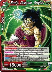 Broly, Demonic Origins (Assault of the Saiyans) [BT7-117_PR] | The Time Vault CA