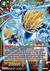 Vegeta, a Master's Temperament (Alt Art) (Assault of the Saiyans) [P-137] | The Time Vault CA