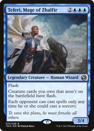 Teferi, Mage of Zhalfir [Iconic Masters] | The Time Vault CA